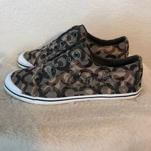 Coach flat sneakers 🌚